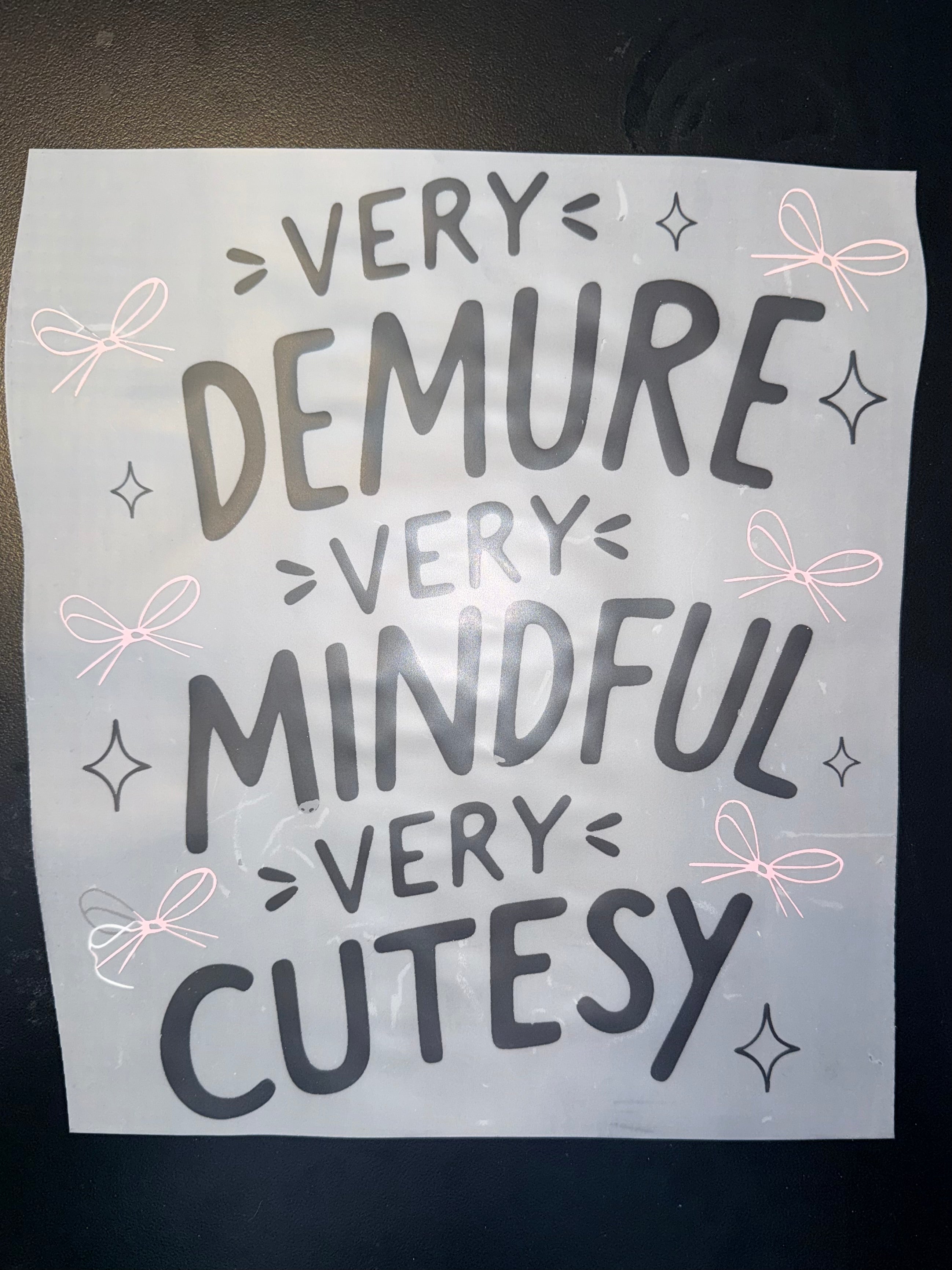 DTF transfers prints
