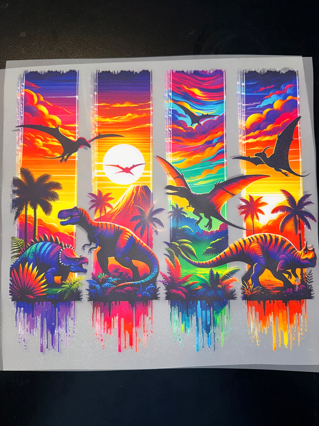 DTF transfers prints