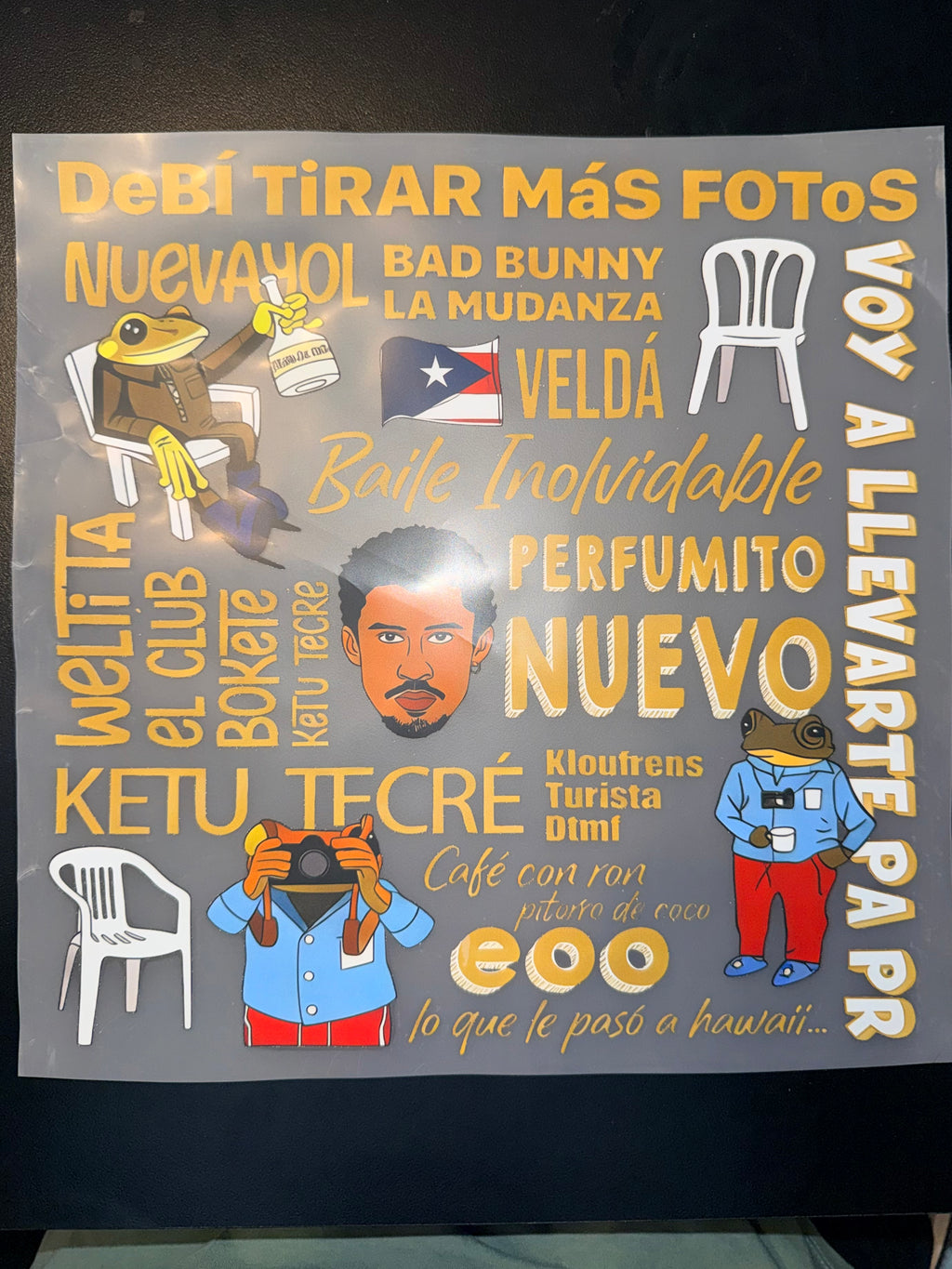 DTF transfers prints