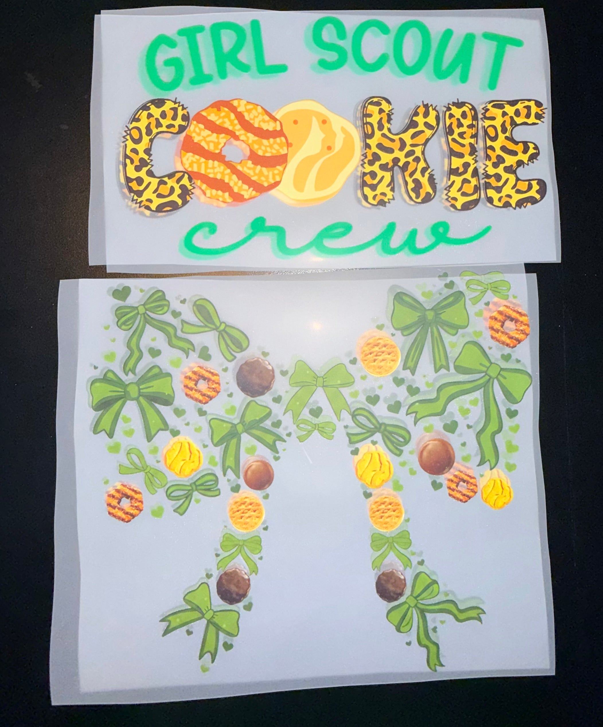 DTF transfers prints